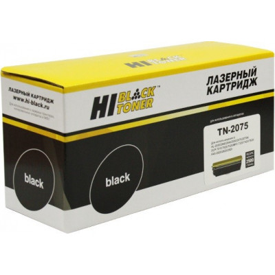 Тонер-картридж Hi-Black (HB-TN-2075) для Brother HL-2030/ 2040/ 2070/ 7010/ 7420/ 7820, чёрный (2500 стр.)