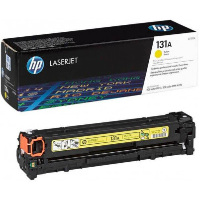 Заправка картриджа HP CF212A (131A)