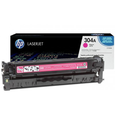 Заправка картриджа HP CC533A (304A)