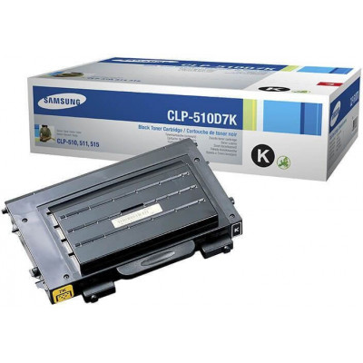 Заправка картриджа Samsung CLP-510D7K