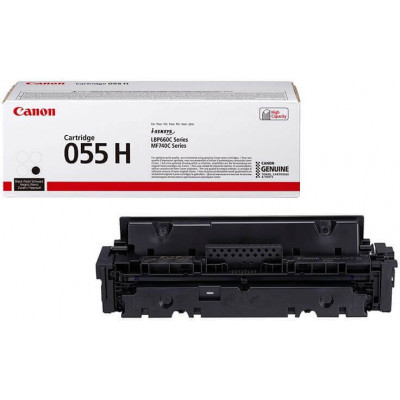 Заправка картриджа Canon Cartridge 055HBk