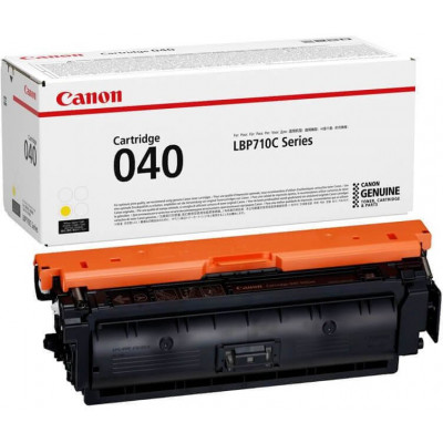 Заправка картриджа Canon Cartridge 040Y