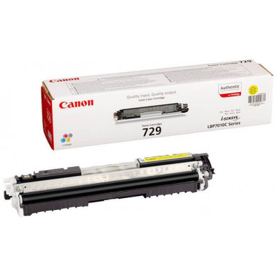 Заправка картриджа Canon Cartridge 729Y