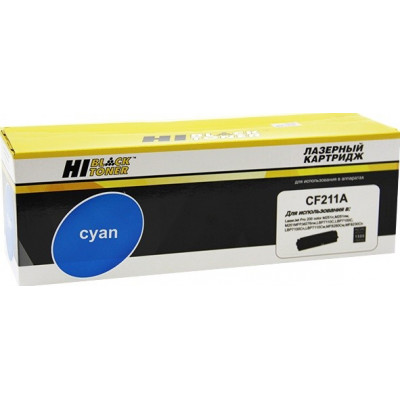 Картридж лазерный Hi-Black (HB-CF211A) для HP CLJ Pro 200 Color M251/ MFP M276, голубой (1800 стр.)
