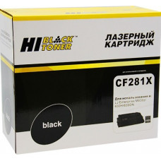 Картридж лазерный Hi-Black (HB-CF281X) для HP LJ Enterprise M630z/ 630H/ 630DN, чёрный (25000 стр.)