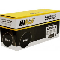 Картридж Hi-Black (HB-Q2612A-LR) для HP LJ 1010/ 1020/ 3050, картридж+заправка, 5K