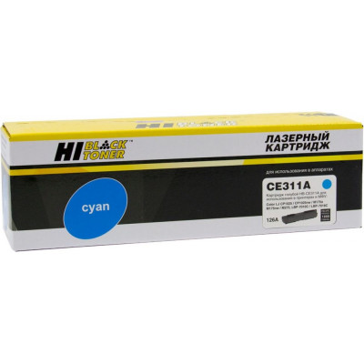 Тонер-картридж Hi-Black (HB-CE311A) для HP CLJ CP1025/ 1025nw/ Pro M175, голубой (1000 стр.)