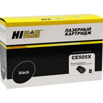 Картридж лазерный Hi-Black (HB-CE505X) для HP LJ P2055/ P2050, чёрный (6500 стр.)