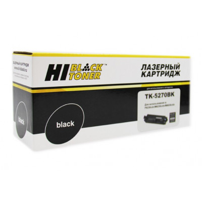 Тонер-картридж Hi-Black (HB-TK-5270Bk) для Kyocera ECOSYS M6230cidn/ M6630/ P6230cdn, чёрный (8000 стр.)
