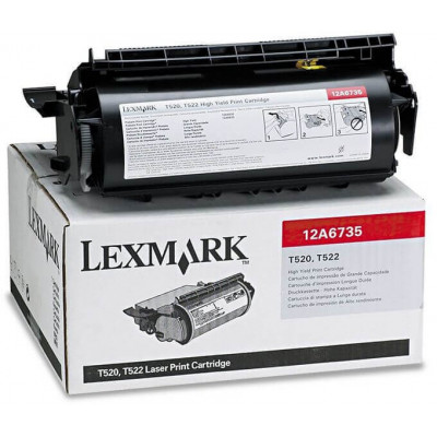 Заправка картриджа Lexmark 12A6735