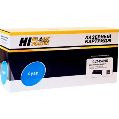 Тонер-картридж Hi-Black (HB-CLT-C409S) для Samsung CLP-310/ 315/ CLX-3170fn/ 3175, голубой (1000 стр.)