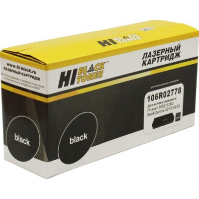 Тонер-картридж Hi-Black (HB-106R02778) для Xerox Phaser 3052/ 3260/ WorkCentre 3215/ 3225, чёрный (3000 стр.)