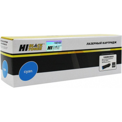 Тонер-картридж Hi-Black (HB-106R03693) для Xerox Phaser 6510/ WorkCentre 6515, голубой (4300 стр.)