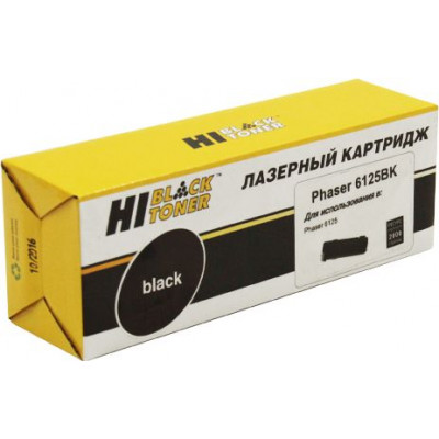 Тонер-картридж Hi-Black (HB-106R01338/ 106R01334) для Xerox Phaser 6125, чёрный (2000 стр.)