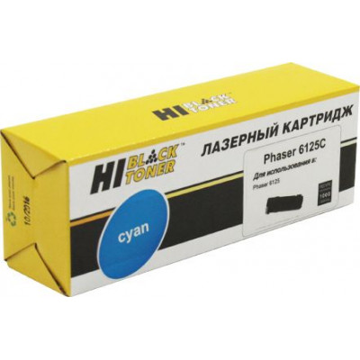 Тонер-картридж Hi-Black (HB-106R01335/ 106R01331) для Xerox Phaser 6125, голубой (1000 стр.)
