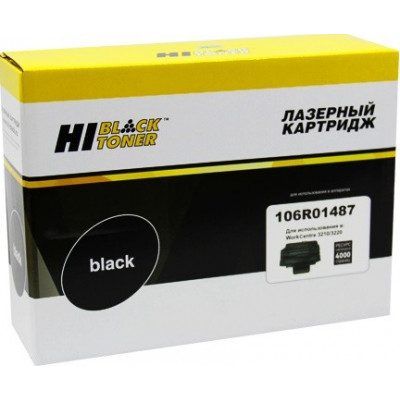 Картридж лазерный Hi-Black (HB-106R01487) для Xerox WorkCentre 3210/ 3220, чёрный (4100 стр.)