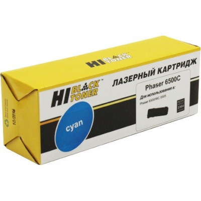 Тонер-картридж Hi-Black (HB-106R01601) для Xerox Phaser 6500/ WorkCentre 6505, голубой (2500 стр.)